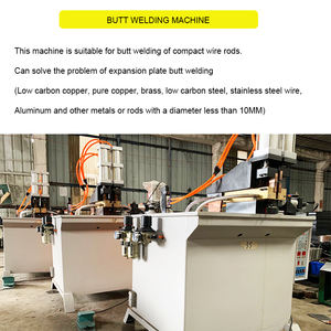 Machine de soudage par points à fil à pédale en Chine petite machine de soudage bout à bout Flash Portable 63KW - Product Image 2