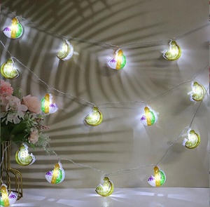 Dây Đèn Ramadan 1.5M, Trang Trí Tiệc Trong Nhà Bằng Nhựa, Đèn Lồng Eid Mubarak LED Hình Ngôi Sao Mặt Trăng, Cung Điện - Product Image 5