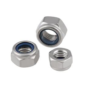 ODM OEM tuerca de bloqueo de inserción de acero inoxidable tuerca hexagonal de acero inoxidable M2 <span class=keywords><strong>M6</strong></span> M8 M10 M12 M28 tuerca hexagonal de bloqueo de nailon - Product Image 6