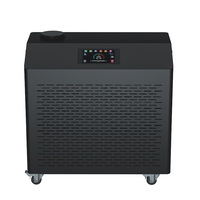 Refroidisseur d'eau pour bain de glace et bain froid 1,5 CV, pour le bien-être, avec fonction de refroidissement et de chauffage, fonctionnement sûr