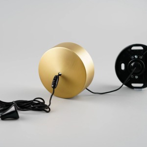 WK Interrupteur de plafond à 2 voies en laiton brossé pour salle de bain - Product Image 2