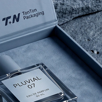 Boîte cadeau grise personnalisée pour Cologne et boîte magnétique pour parfum avec boîte de présentation en papier pour collection de parfums