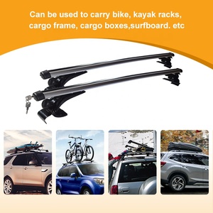Barre Portatutto Universali Rimovibili in Alluminio <span class=keywords><strong>per</strong></span> <span class=keywords><strong>Auto</strong></span>, Capacità 100kg, Montaggio su Gancio Traino, Vendita all'Ingrosso - Product Image 2