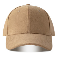 Gorra de Béisbol de Gamuza Unisex, Ajustable, Protección Solar, Estilo Japonés y Coreano, Bordado Personalizado, Algodón, para Exteriores, Hombre