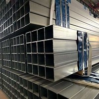 Excelentes Tubos de Acero Cuadrados Recubiertos de Zn-Al-Mg Resistentes a la Corrosión para Terrazas Acristaladas