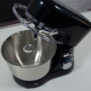 Batidora de pie eléctrica de 5L, mezcladora de alimentos 3 en 1 con diseño de elevación de tazón, tazón mezclador de acero inoxidable, batidora de pie de 6 velocidades para masa y pasteles - Product Image 4