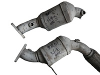 Dpf उच्च प्रदर्शन 2x सामने उत्प्रेरक कनवर्टर पोर्शे केयेन 3.6l v6 2008-2010 955113033ax
