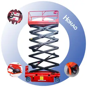 Scissor Lift 14m Moving Scissor Lift Platform