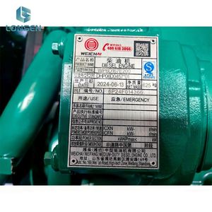 Generador diésel Weichai WP6D167E200 de 150KW 187.5kva y 6 cilindros con alternador de cobre - Product Image 4