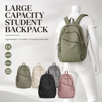 Sac à dos unisexe Oxford tendance, léger, grande capacité, imperméable, décontracté, pour étudiants, sport, ordinateur portable, voyage quotidien, livraison rapide