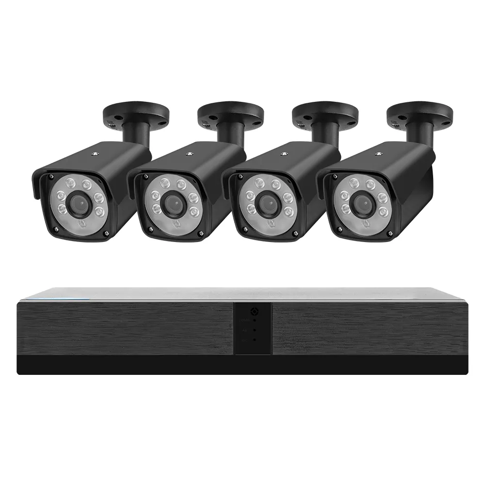 outdoor weatherproof bullet AHD analog camera cctv 4ch/8ch dvr kits 720p 1080P ip home security camera system dvr kit