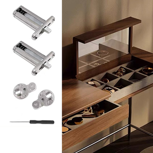 Bàn thả Top gấp Flap đệm lật lên và xuống thủy lực trang điểm gương Tủ cửa funiture bàn trang điểm ẩn bản lề - Product Image 1