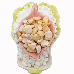 Trắng Pebble xử lý nước vật liệu lọc, vườn đường xây dựng đá cẩm thạch tổng hợp cho terrazzo sàn - Product Image 6