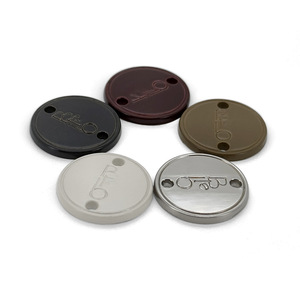 Breloques rondes en métal Baiwei, en alliage de zinc, gravées au laser, accessoires DIY, design personnalisé, été 2025 - Product Image 3