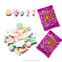 Halloween Tabletpers Zoete Kerstcadeau Snoep Met Fruitige Smaak Zuur En Glucose Ingrediënten Verpakt In Een Zak