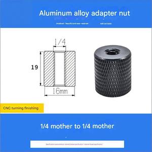 Support de trépied en alliage d'aluminium Vicsound avec adaptateur à vis 1/4 et interface 3/8, antirouille, durable, accessoires pour microphone et caméra, inclinaison et rotation - Product Image 3