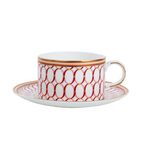 High Appearance European Bone China Coffee <b>Cup</b> Saucer <b>Set</b> Overlap Shadow Design Gift Box Couple <b>Cups</b> with Spoon for Wedding Gift - Product Image 6