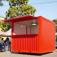 Hochwertiges Erweiterbares Containerhaus 20ft/40ft aus Stahl-Sandwichpaneelen zum Verkauf Neu und Gebraucht