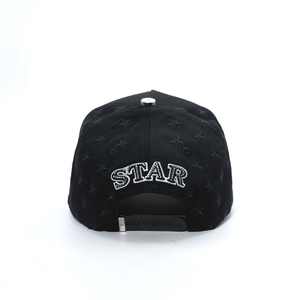 2025 कस्टम डिजाइन छवि गैरहान सितारों कढ़ाई लोगो 5-पैनल आउटडोर सैटिन लाइन सुसज्जित बेसबॉल कैप - Product Image 3