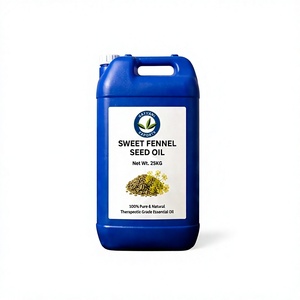 Huile Essentielle de Fenouil Liquide Incolore à Jaune Pâle Distillée à la Vapeur - Huile Herbacée Douce - Pour Formulations Cosmétiques et Aromathérapie - Product Image 1