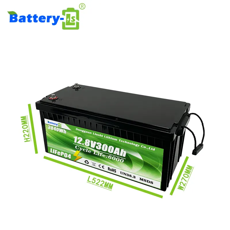 Lifepo4-batterij 12 V 100ah 200ah 300ah 400ah 100 300 200 Ah Diepe Cyclus 12 V Volt 12.8V Zonne-Energie 24V 12 V Lithium-Ionbatterij