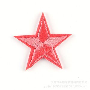 Patchs brodés 3D en forme d'étoile pointue pour bébés, mini, thermocollants, vente en gros, pour chapeaux et vêtements - Product Image 5