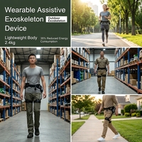Système robotique portatif d'assistance industrielle personnalisé pour le chargement - Exosquelette robotique