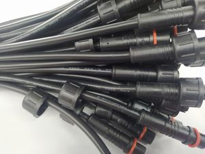 موصل كوانوي M12 مقاوم للماء بـ 2 و3 و4 أسلاك للمصابيح LED للاستخدام الخارجي - Product Image 6