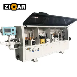 ZICAR MF50GM fully automatic edge banding machine with trimming buffing gluing profiling unit edge bander