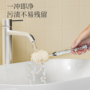 Cup Brush With Built In Straw Long Handled Multi Functional Cleaning For Cup Lid And Straw - Product Image 3