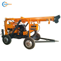 YCS 200C Foreuse rotative entièrement automatique sur chenilles pour puits d'eau, machine de forage hydraulique à vendre