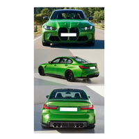 Kit de carrosserie large HC pour BMW Série 3 G20 2020 LCI, mise à niveau vers M3 G80 LCI 2025