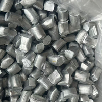 Granulés d'aluminium blanc argenté de marque CHUHUA, pureté 99,7 %, désoxydant pour la sidérurgie, usage industriel, qualité de désoxydation