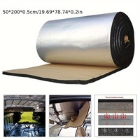 Mousse d'isolation auto-adhésif pour voiture NBR/PVC mousse de caoutchouc matériau plastique rouleau thermique et acoustique coussin d'insonorisation pour capot
