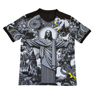 <span class=keywords><strong>Ensemble</strong></span> de maillots de football rétro personnalisés pour adultes et hommes Vêtements de football par sublimation de qualité Impression de noms Eté Automne Service OEM fourni - Product Image 1