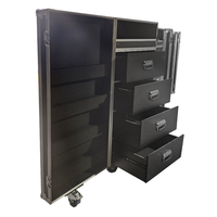Valise de transport en aluminium ignifuge, étanche, légère, grande capacité, personnalisée par ICTC Chine, avec tiroir, écologique