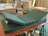 Épaisseur médicale de matelas de soins de lit d'hôpital de matelas d'éponge de lit facultative