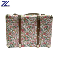 Boîte cadeau florale vintage de luxe, boîte de rangement décorative pour le Ramadan et l'Aïd