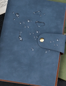 Cuaderno clásico de cuero PU con cierre magnético, diario de negocios profesional - Product Image 3