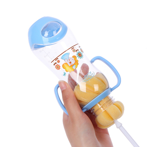 Bouteille d'alimentation en plastique de qualité alimentaire <span class=keywords><strong>9</strong></span> oz 260 ml Bouteilles d'alimentation pour bébé avec poignée - Product Image 2
