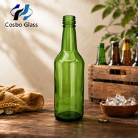Bouteilles Voss de 330 ml pour jus de fruits vert, lait et bière, personnalisables, vente en gros d'usine