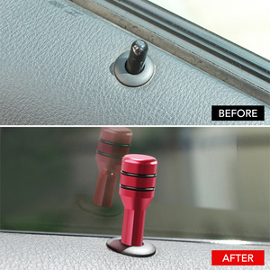 Accessoires pour voitures E46 E39 E90 E60 E36 F30 F10 E34 X5 E53 E30 F20 E92 E87 M3 M4 M5 : Vis de serrure de porte en alliage, bouton de vis galvanisé au zinc - Product Image 5
