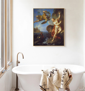 Peinture à l'huile originale moderne de <span class=keywords><strong>femme</strong></span> <span class=keywords><strong>nue</strong></span> sexy sur la toile imprimée d'art mural peint à la main de maison pour des femmes - Product Image 6