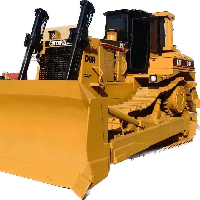 Kullanılan kedi D8R buldozer sağlanan orijinal mühendislik makineleri kedi motoru 1 takım makineleri D6r 2018