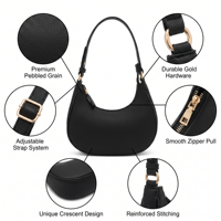 Sac à bandoulière pour femme, style étranger avancé, géométrique, sous le bras, tendance, personnalisé BSCI