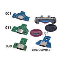 Connecteur USB C DIY pour Playstation 4 PS4 Micro USB 5Pin vers Type-C Prise Femelle Port de Charge Carte de Réparation Adaptateur de Soudure