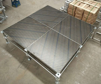 Système de treillis en aluminium de haute qualité avec plaque de base et barre transversale pour la construction de scènes extérieures