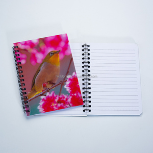 Custom 3D Lenticular <b>Notebook</b> Cover with Anime Comics 3D Flip Effect Coated Paper Offset Printing - Product Image 2