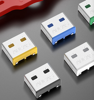 Verrou de protection réseau pour ports RJ45 et prises USB avec clé, compatible avec panneau de brassage 19 pouces, bloqueur de données