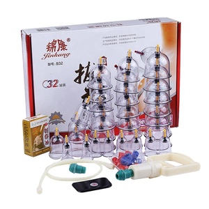 32 tasses jingang Kit de ventouses sous vide pour le corps, appareil de détox sous vide minceur courbe ventouses - Product Image 1